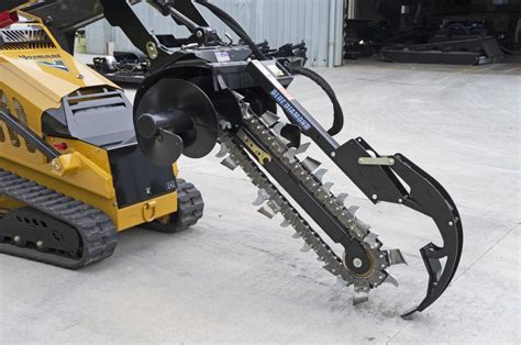 blue dimond trencher skid steer|Skid Steer Trenchers .